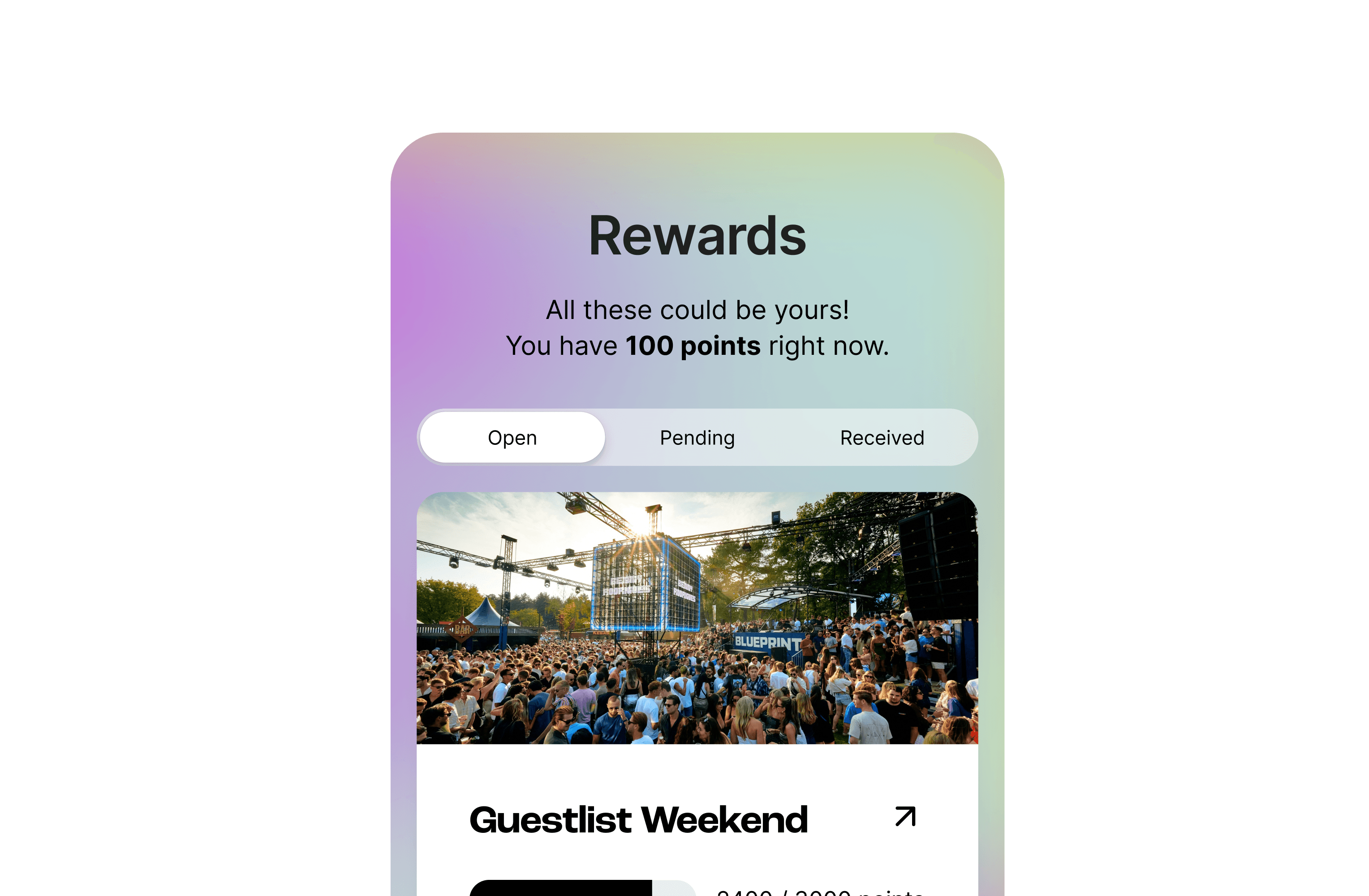 Reward your community Reward your community